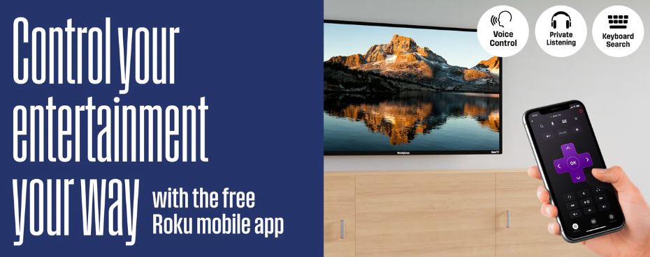 32″ HD Smart Roku TV